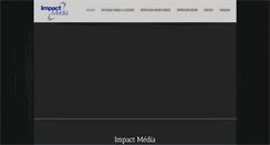 Desktop Screenshot of impact-media.ca